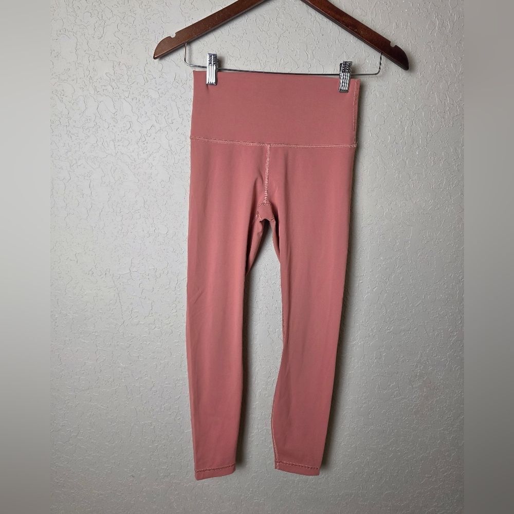 Lululemon Align High Rise Pant Legging Rustic Coral Size 4